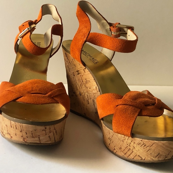 Michael Kors Open Toe Wedges - Picture 2 of 8